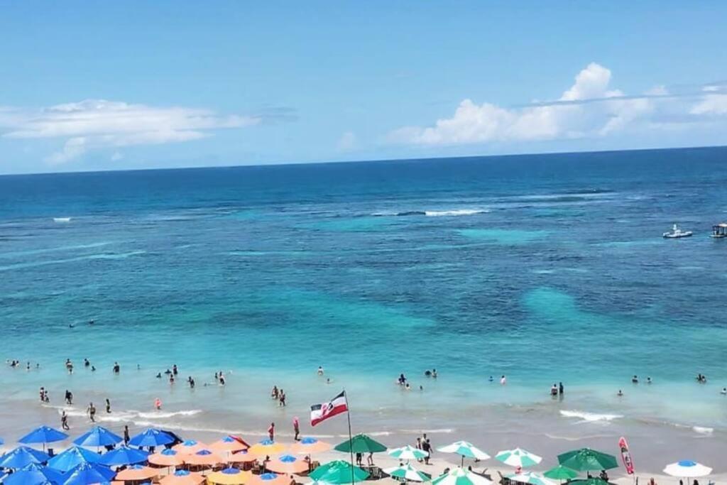 Appartamento Flat De Luxo Beira-Mar Em Pôrto das Galinhas Esterno foto