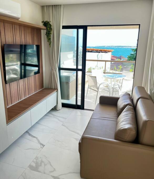 Appartamento Flat De Luxo Beira-Mar Em Pôrto das Galinhas Esterno foto